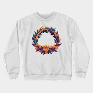 Floral Wreath Crewneck Sweatshirt